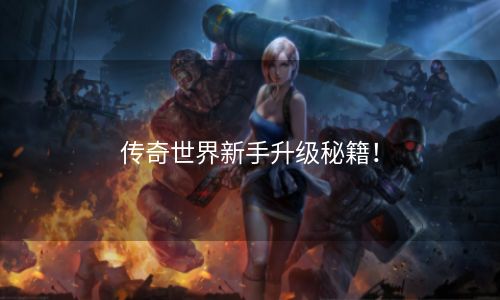 传奇世界新手升级秘籍！