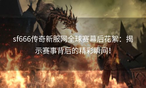 sf666传奇新服网全球赛幕后花絮：揭示赛事背后的精彩瞬间！