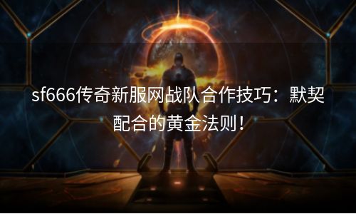sf666传奇新服网战队合作技巧：默契配合的黄金法则！