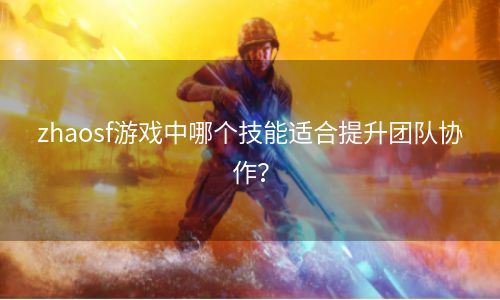 zhaosf游戏中哪个技能适合提升团队协作？