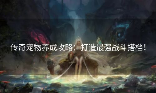 传奇宠物养成攻略：打造最强战斗搭档！