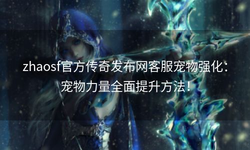 zhaosf官方传奇发布网客服宠物强化：宠物力量全面提升方法！