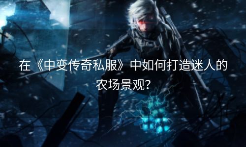 在《中变传奇私服》中如何打造迷人的农场景观？