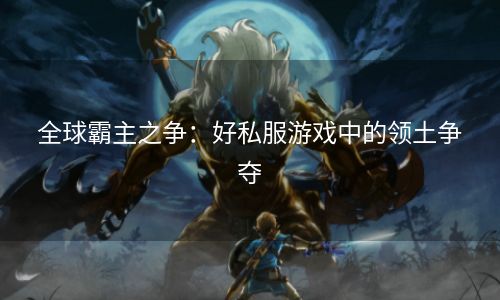 全球霸主之争：好私服游戏中的领土争夺